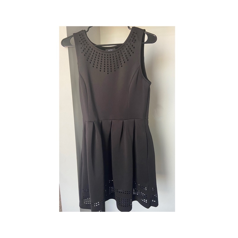 Black cocktail dress